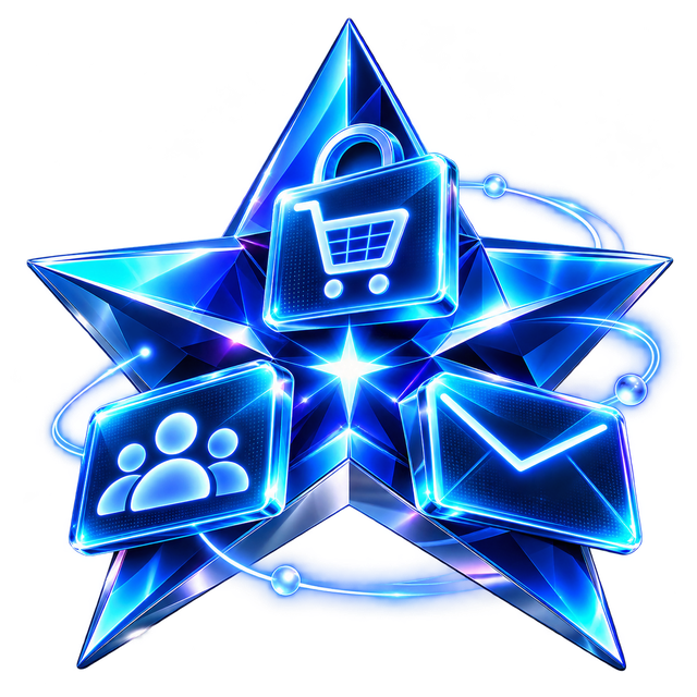 NovaStar: commerce, customers, content and communications connected around a central star